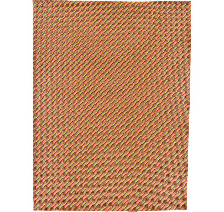8' 6 x 11' 6 Wooden Wood Rug