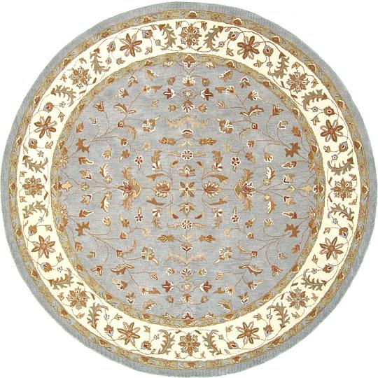 Blue 9 X Clic Agra Round Rug Area Rugs Erugs Main Image Of Rug