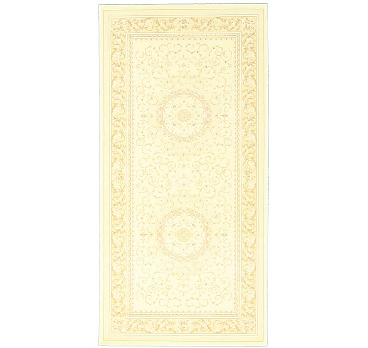5' x 9' 10 Tabriz Design Runner Rug