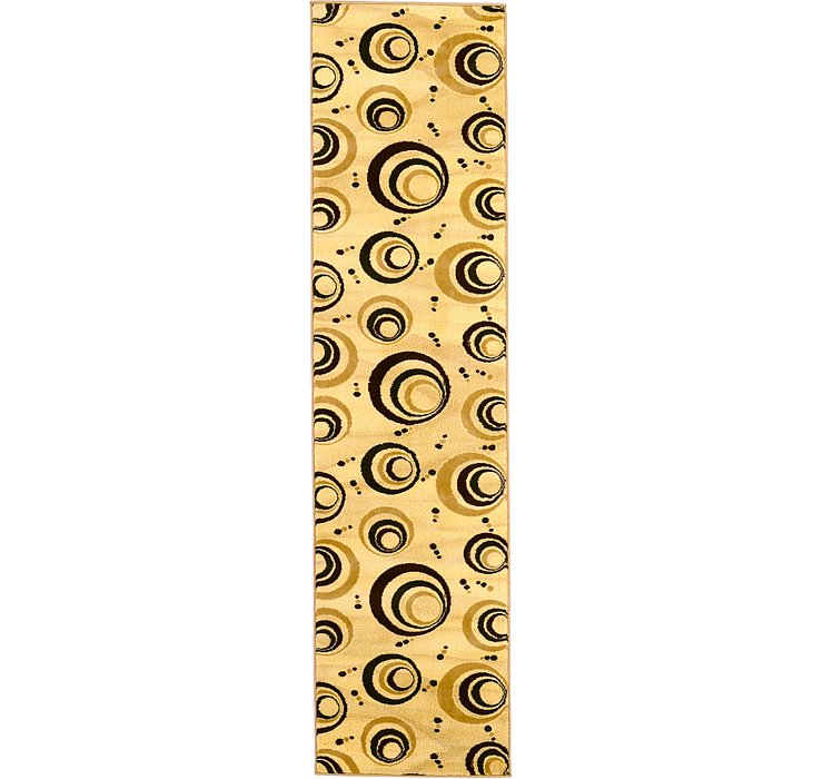2' 7 x 10' 2 Reproduction Gabbeh Run...