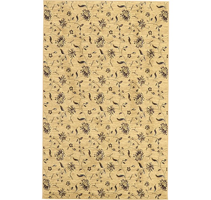 5' 3 x 8' 2 Reproduction Gabbeh Rug