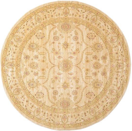 Cream 8' x 8' Kensington Round Rug Area Rugs eSaleRugs