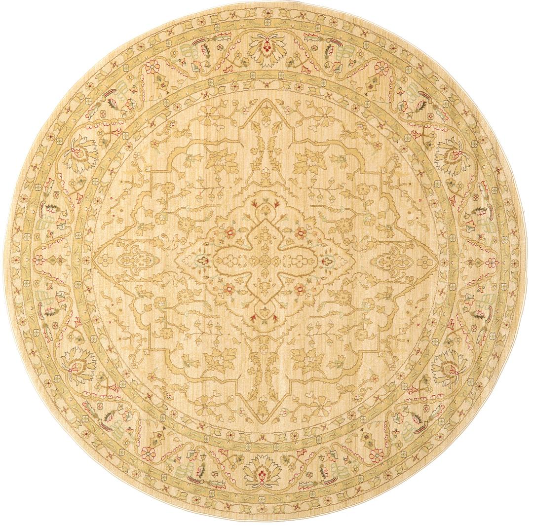 Cream 8 X Kensington Round Rug Area Rugs Irugs Uk Main 8 X Kensington Round Rug Photo