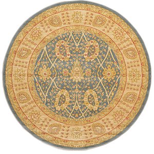 Unique Loom 6' x 6' Edinburgh Round Rug