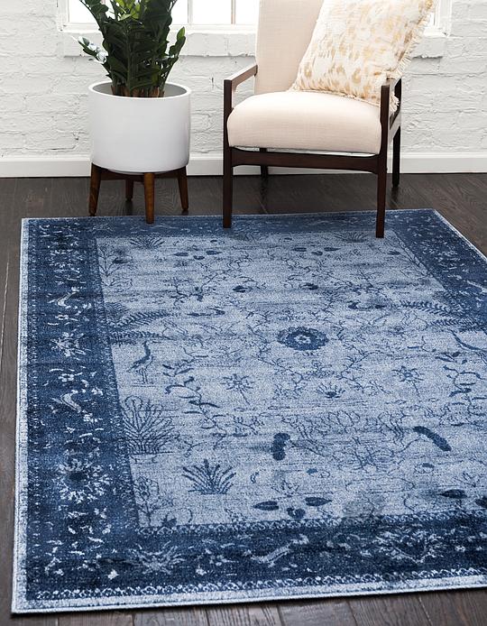 Blue 5' x 8' Vista Rug Area Rugs eSaleRugs