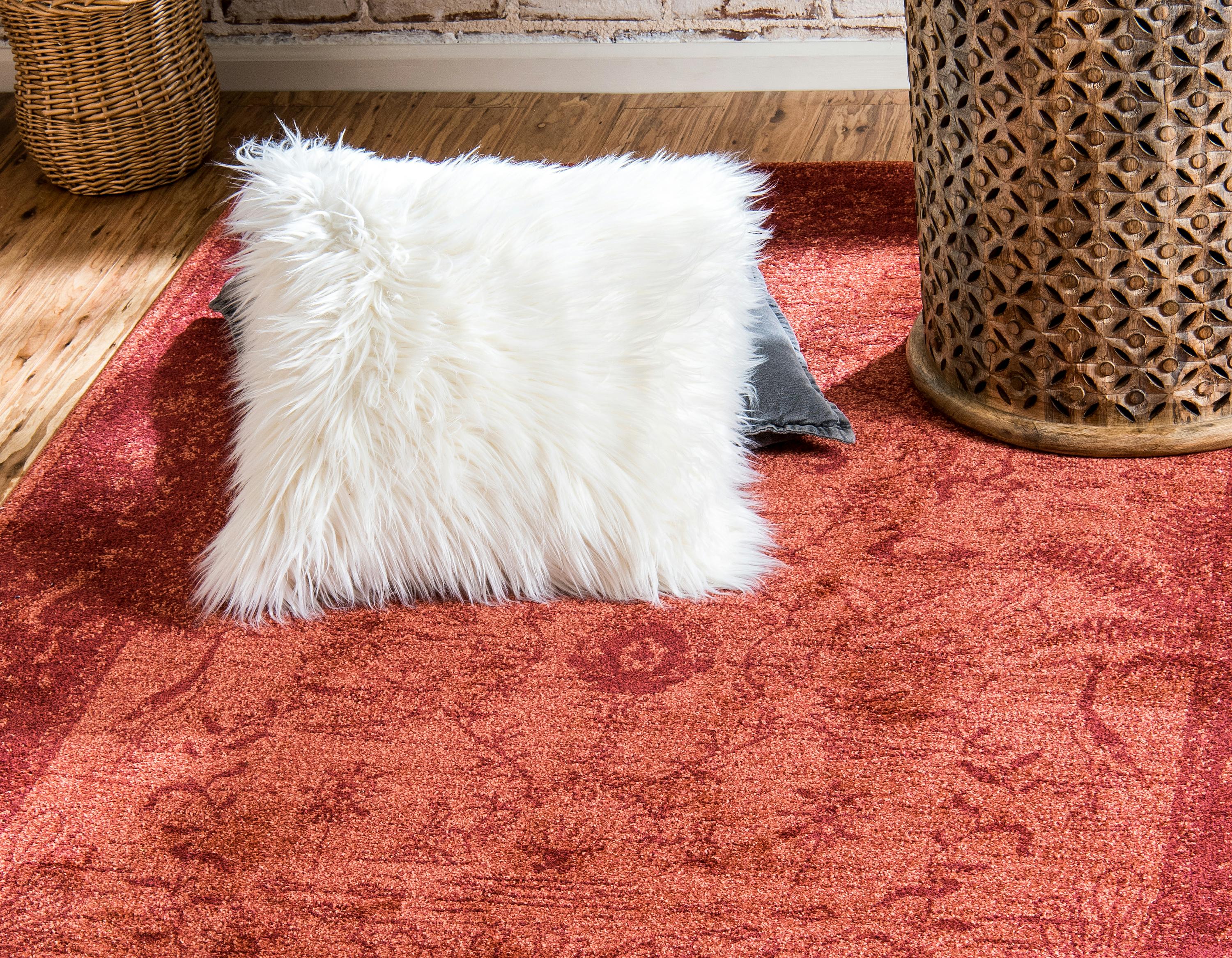 Rust Red 4' x 6' Vista Rug eSaleRugs