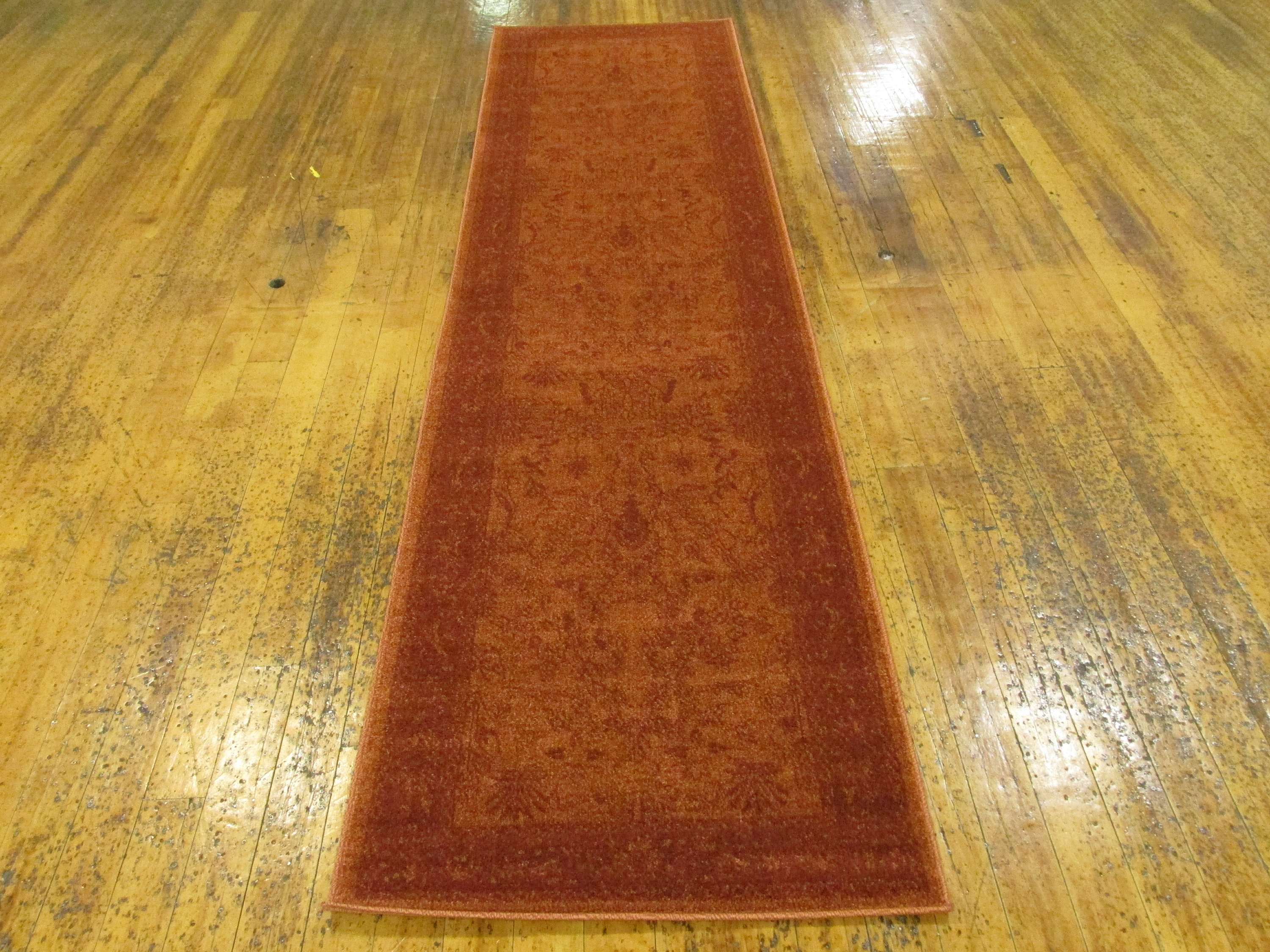 Rust Red 2' 7 x 10' Vista Runner Rug Area Rugs eSaleRugs