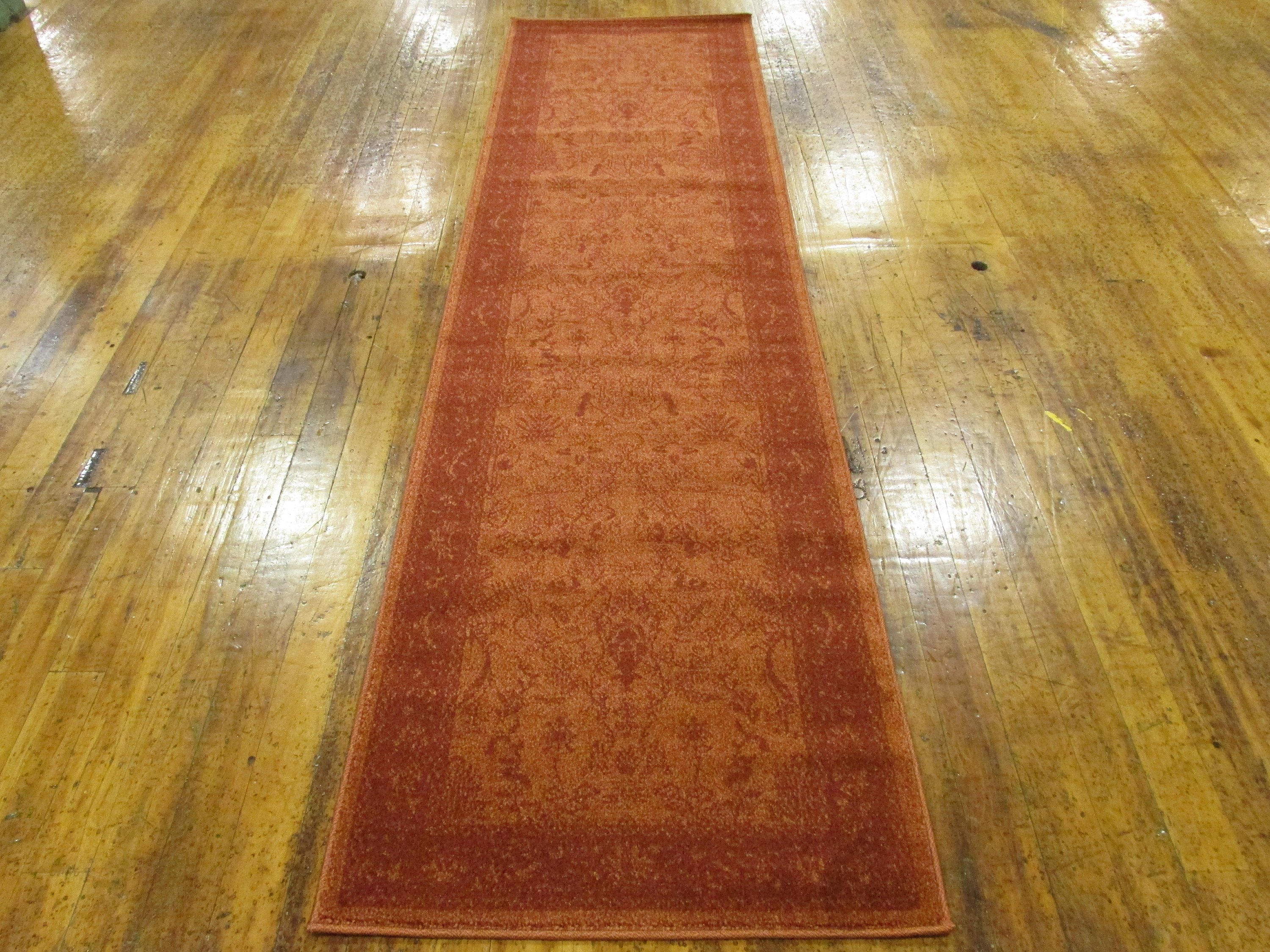 Rust Red 2' 7 x 10' Vista Runner Rug Area Rugs eSaleRugs