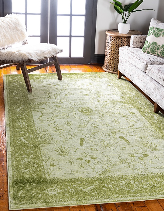 Light Green 215cm x 305cm Vista Rug Area Rugs AU Rugs