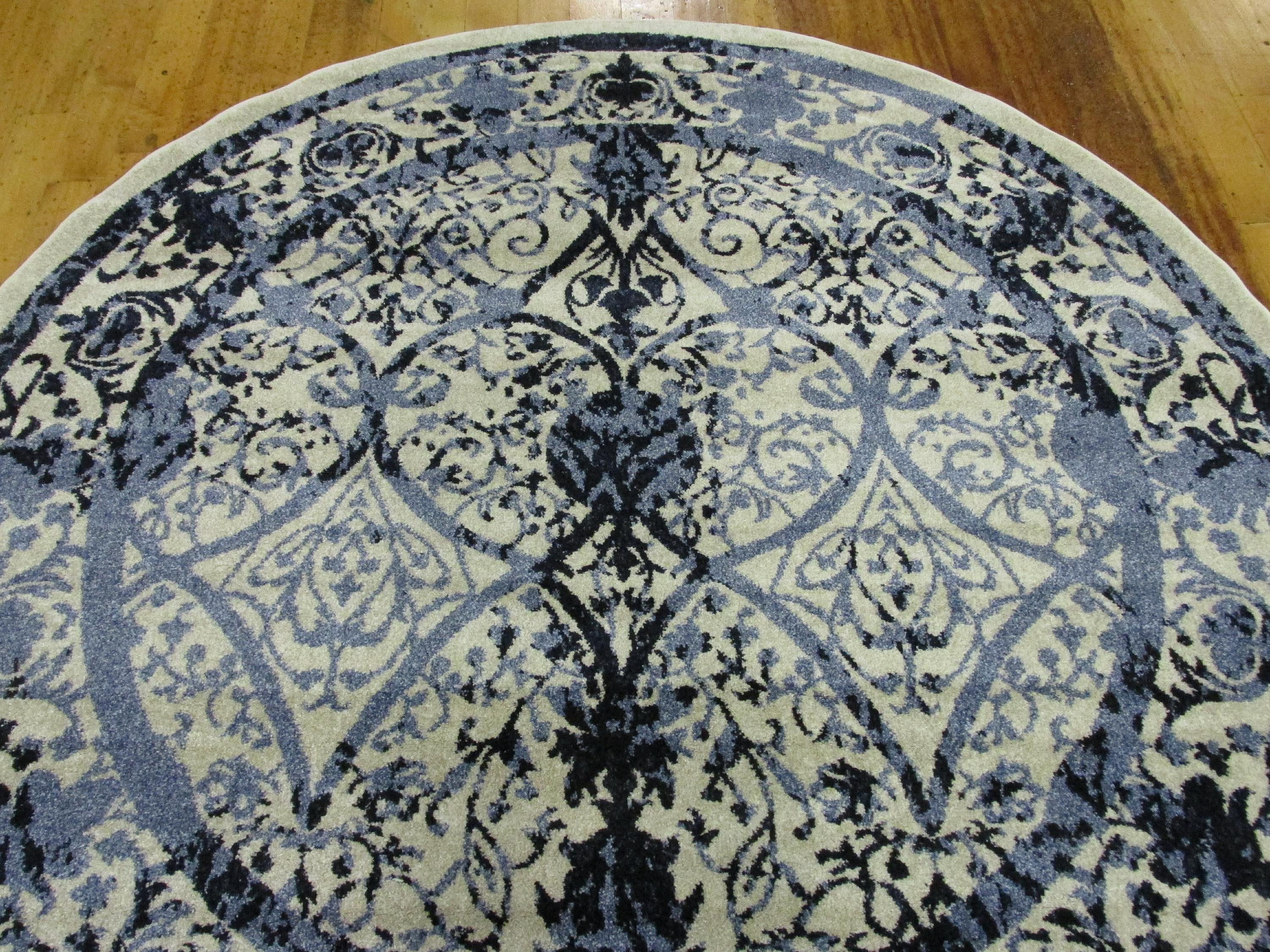 Ivory 6' x 6' Vista Round Rug eSaleRugs