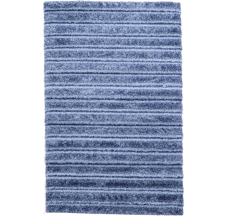 5' 3 x 8' 2 Multi-Tone Shag Rug