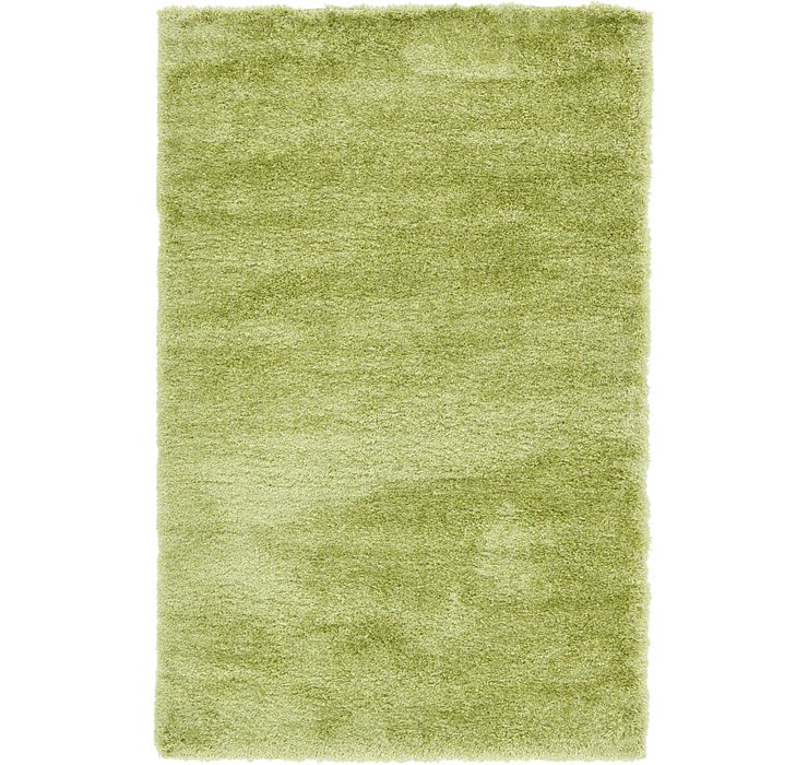 5' x 8' Luxe Solid Shag Rug