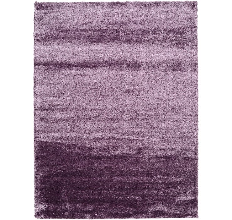9' x 12' Luxe Solid Shag Rug
