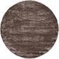8' x 8' Luxe Solid Shag Round Rug thumbnail