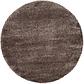 6' x 6' Luxe Solid Shag Round Rug thumbnail