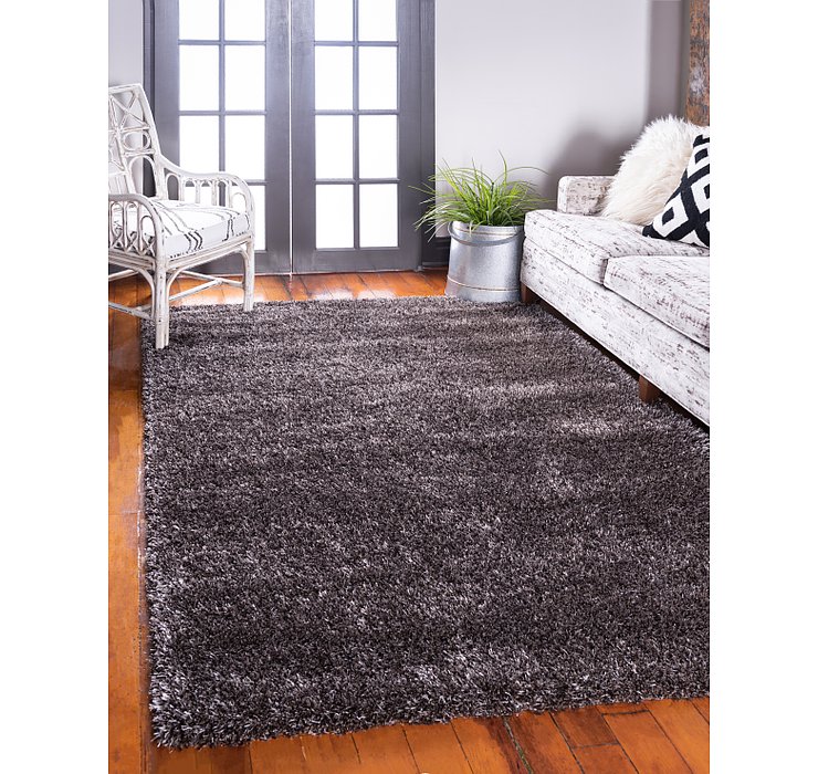 2' 2 x 3' Luxe Solid Shag Rug
