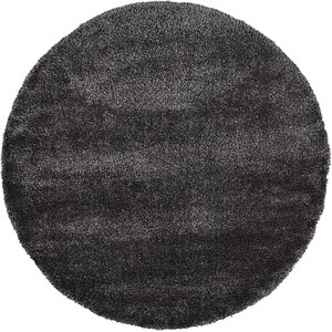 Unique Loom 8' x 8' Luxe Solo Round Rug