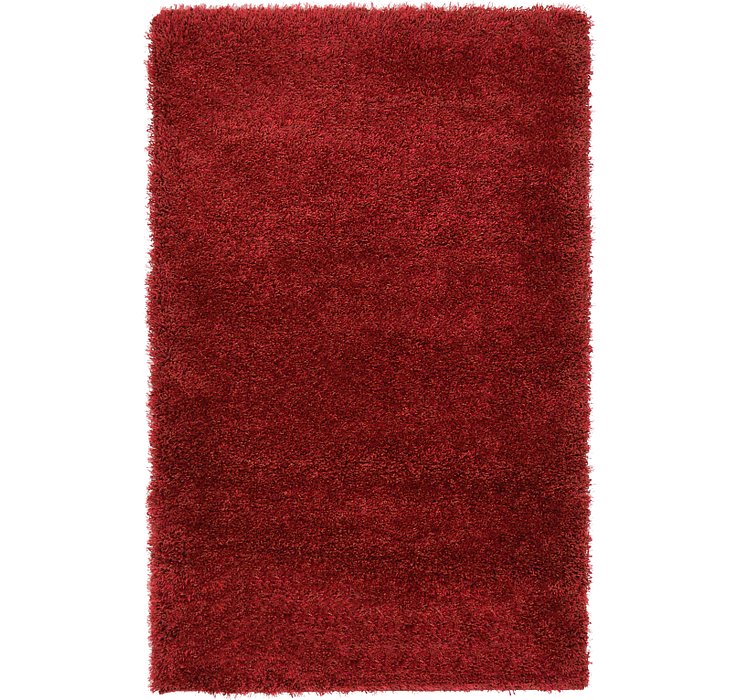 3' 3 x 5' 3 Luxe Solid Shag Rug