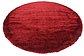 8' x 8' Luxury Solid Shag Round Rug thumbnail image 6