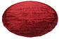 8' x 8' Luxury Solid Shag Round Rug thumbnail