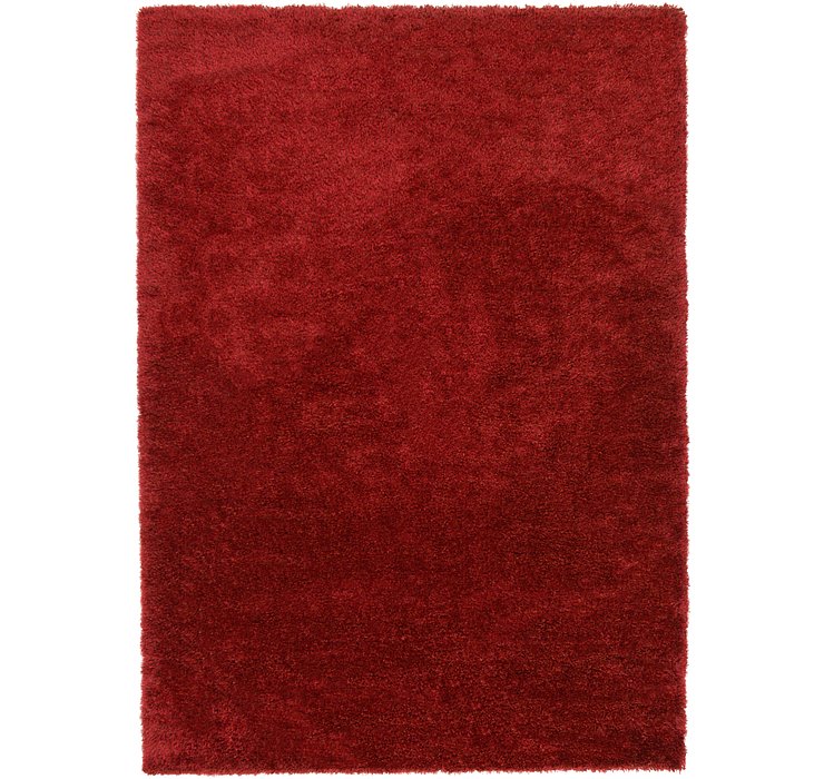 7' x 10' Luxe Solid Shag Rug