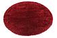 6' x 6' Luxury Solid Shag Round Rug thumbnail