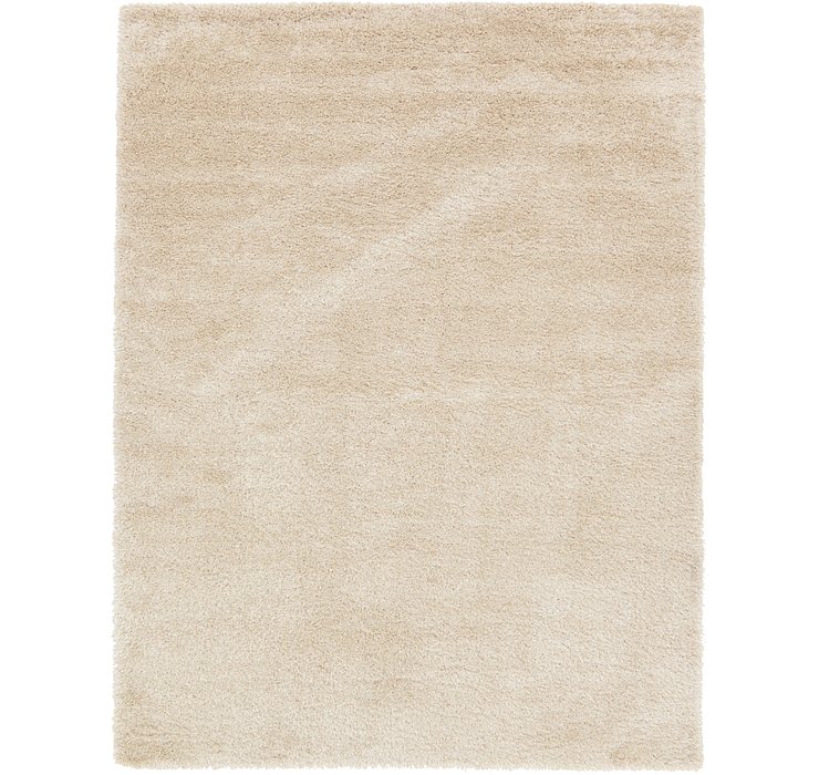 9' x 12' Luxe Solid Shag Rug