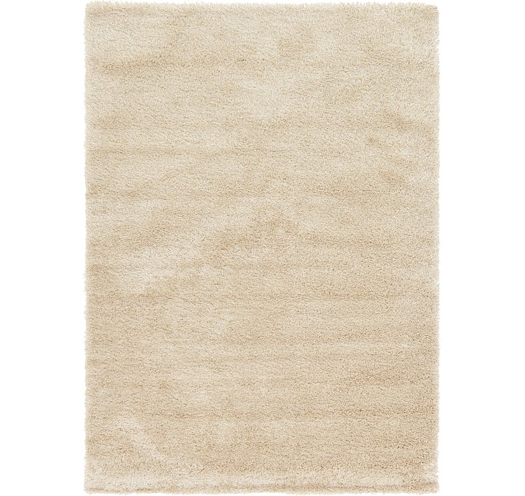 7' x 10' Luxe Solid Shag Rug