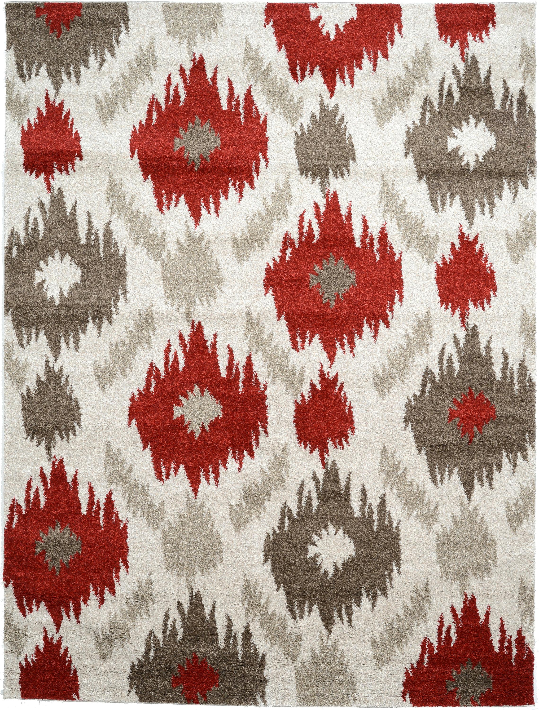 Beige 9' x 12' Ikat Rug eSaleRugs