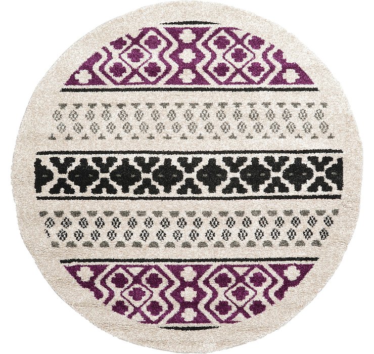 8' x 8' Tangier Round Rug