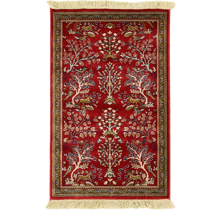 2' x 3' 1 Qom Rug