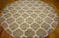 8' x 8' Lattice Round Rug thumbnail image 7