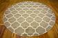 8' x 8' Lattice Round Rug thumbnail