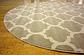 8' x 8' Lattice Round Rug thumbnail