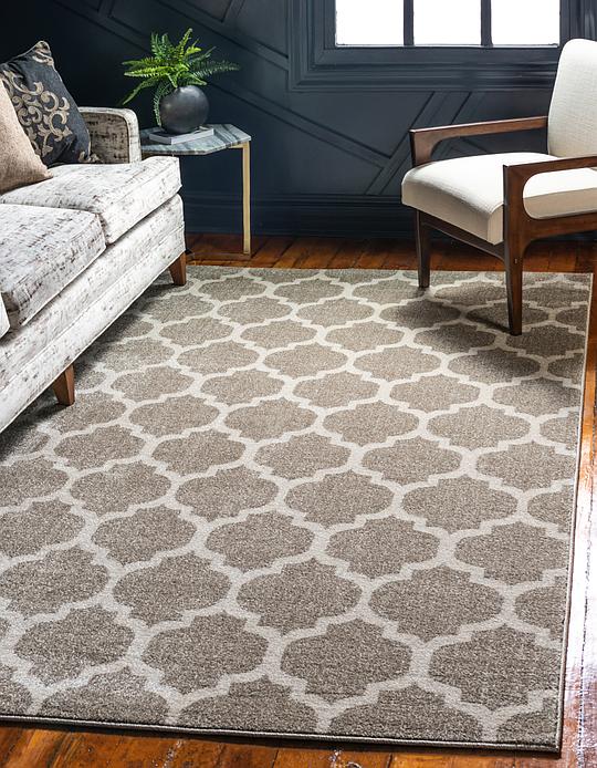 Tan 9 X 12 Trellis Rug Area Rugs Irugs Uk