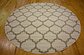 8' x 8' Trellis Round Rug thumbnail image 9