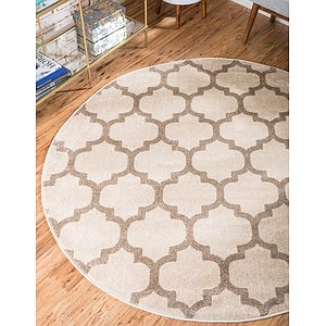 6' x 6' Trellis Round Rug