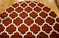 6' x 6' Trellis Round Rug thumbnail
