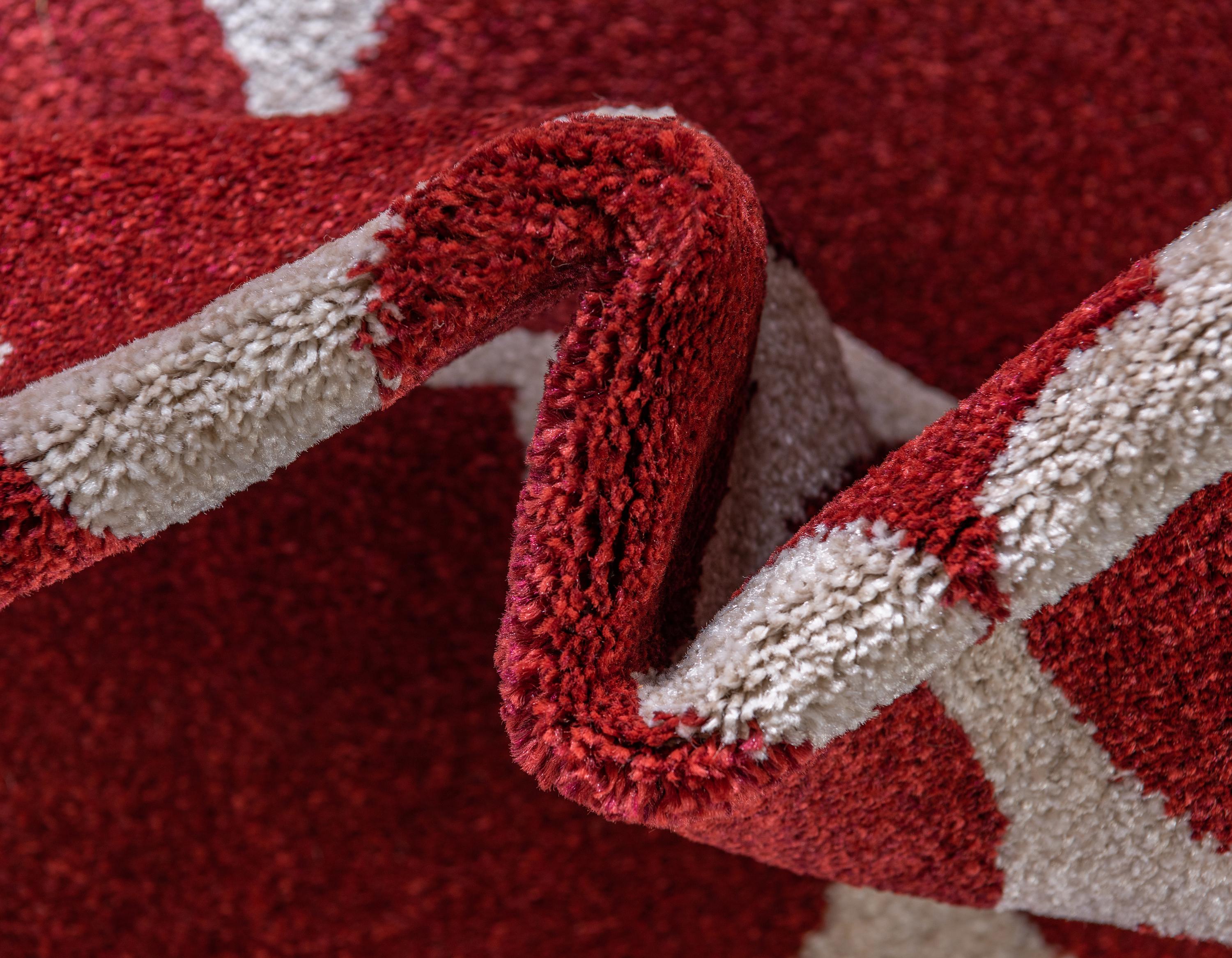 Dark Terracotta 7' x 10' Trellis Rug Rugs.ca