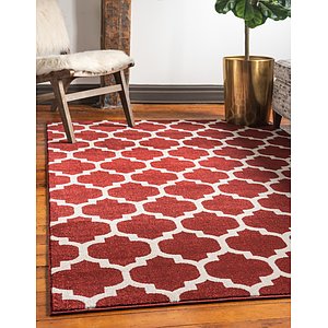 Unique Loom 9' x 12' Trellis Rug