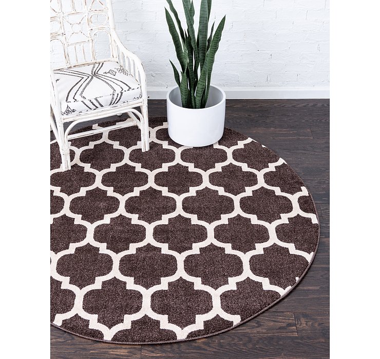 6' x 6' Trellis Round Rug