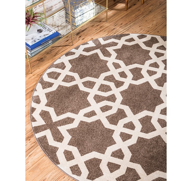 6' x 6' Trellis Round Rug