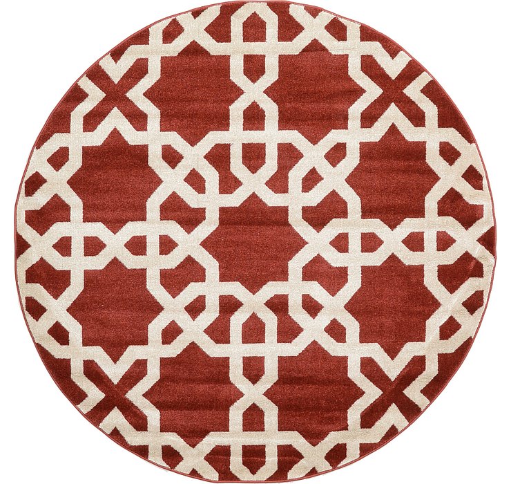 6' x 6' Trellis Round Rug
