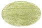 8' x 8' Luxe Solid Shag Round Rug thumbnail image 2
