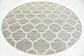 8' x 8' Trellis Round Rug thumbnail