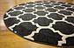 185cm x 185cm Trellis Round Rug thumbnail image 8