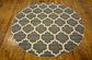 185cm x 185cm Trellis Round Rug thumbnail image 2