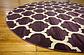 8' x 8' Trellis Round Rug thumbnail