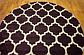 6' x 6' Trellis Round Rug thumbnail