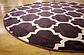 6' x 6' Trellis Round Rug thumbnail